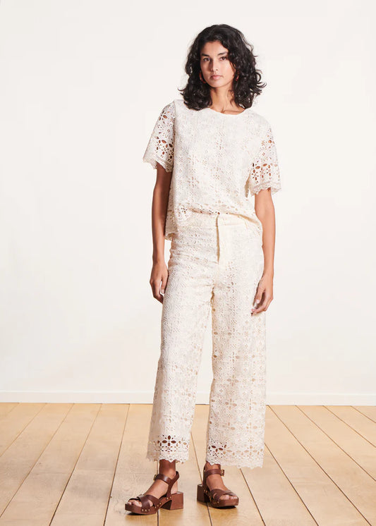 PANTALON DENTELLE DENO By LA FEE MARABOUTEE