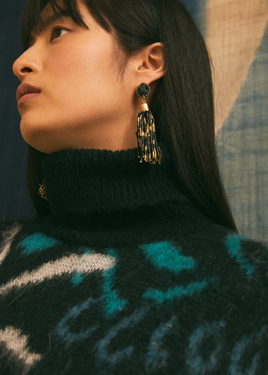 BOUCLE D OREILLE EGON By LA FEE MARABOUTEE