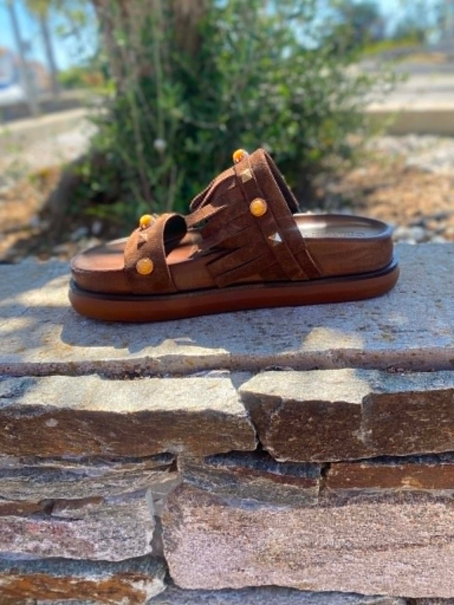 MULE FRANGE STEFANIA By CARYATIS