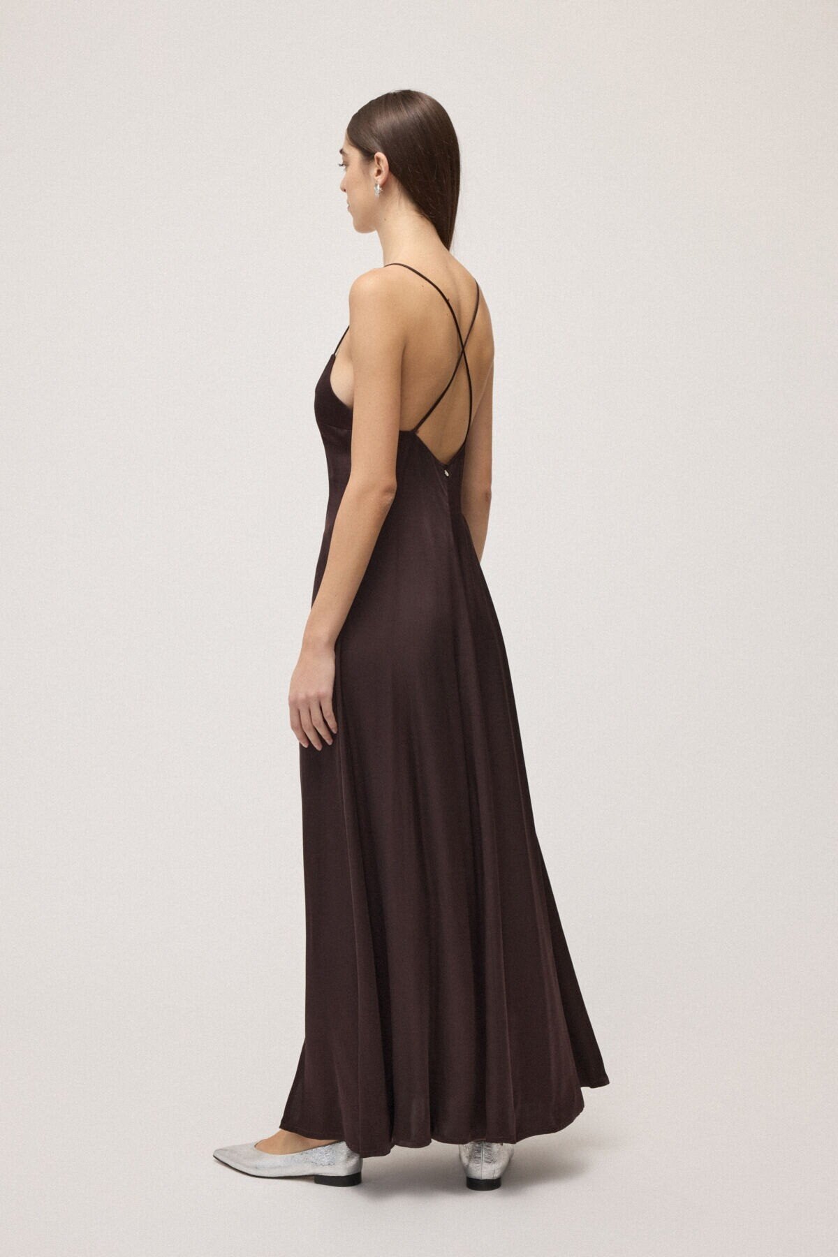 ROBE FINE BRETELLE DA5358 By OTTOD AME