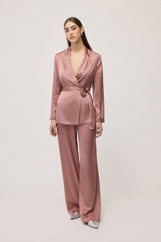 BLAZER FLUIDE CEINTURE DG6206 By OTTOD AME
