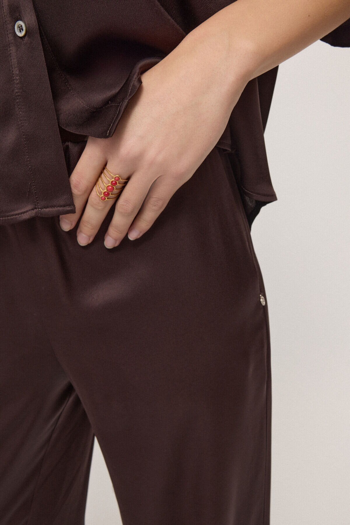 PANTALON FLUIDE DP9661 By OTTOD\'AME