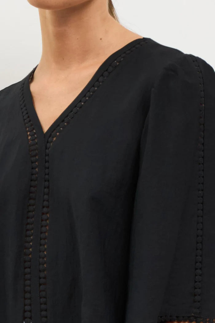 BLOUSE AJOUREE CENTRALE GIANNA By TINTA