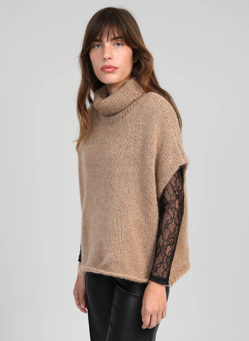 PULL COL R S/MANCHE LOKO By ANGE