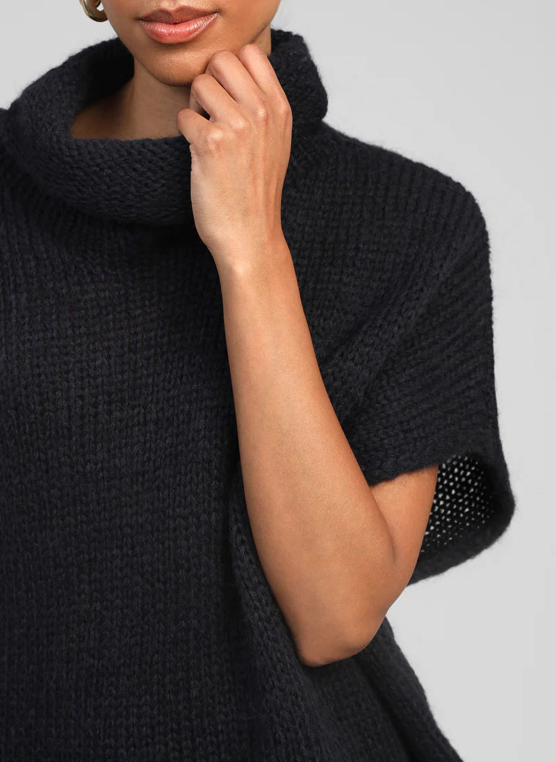 PULL COL S/MANCHE LOKO By ANGE - impulsion-boutique