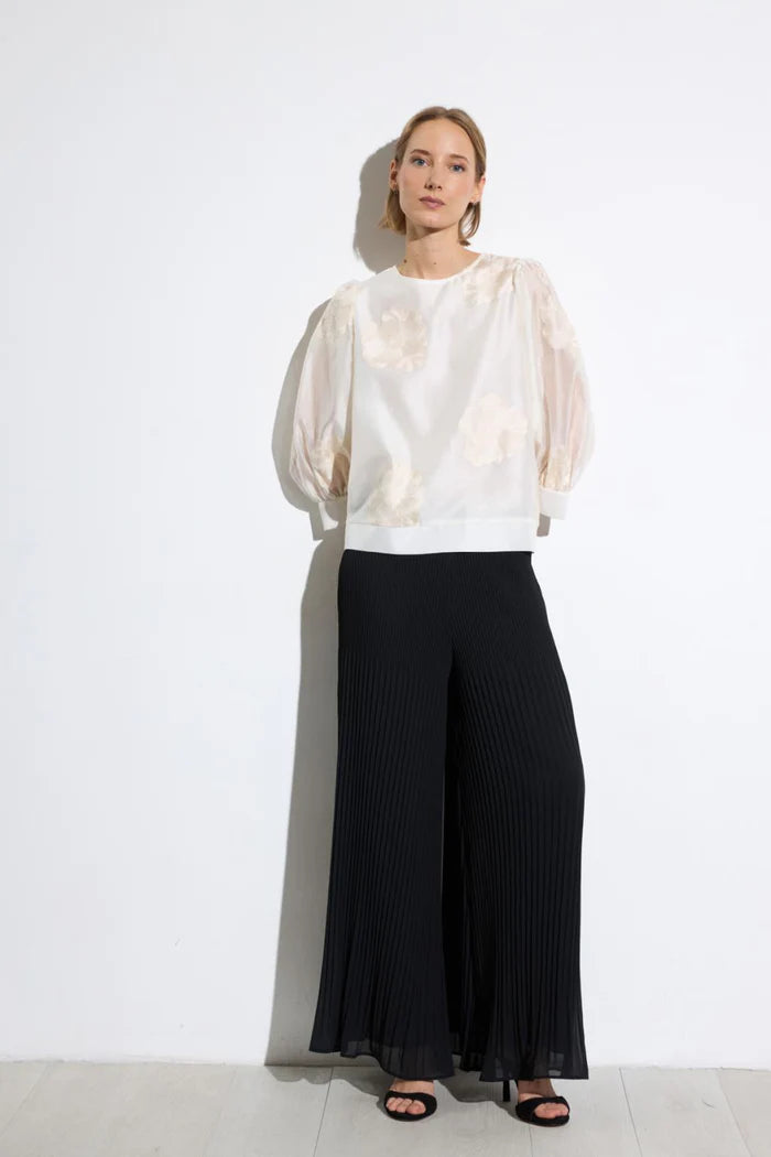 PANTALON FLUIDE PLISSE MUSA By TINTA