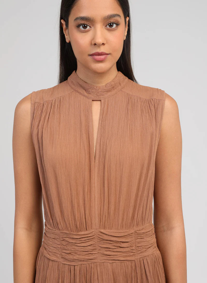 ROBE RAS DU COU ORLANY By ANGE