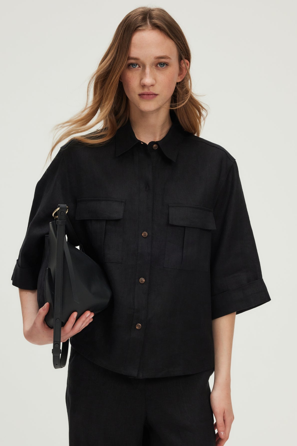 CHEMISE EN LIN URSE By PABLO
