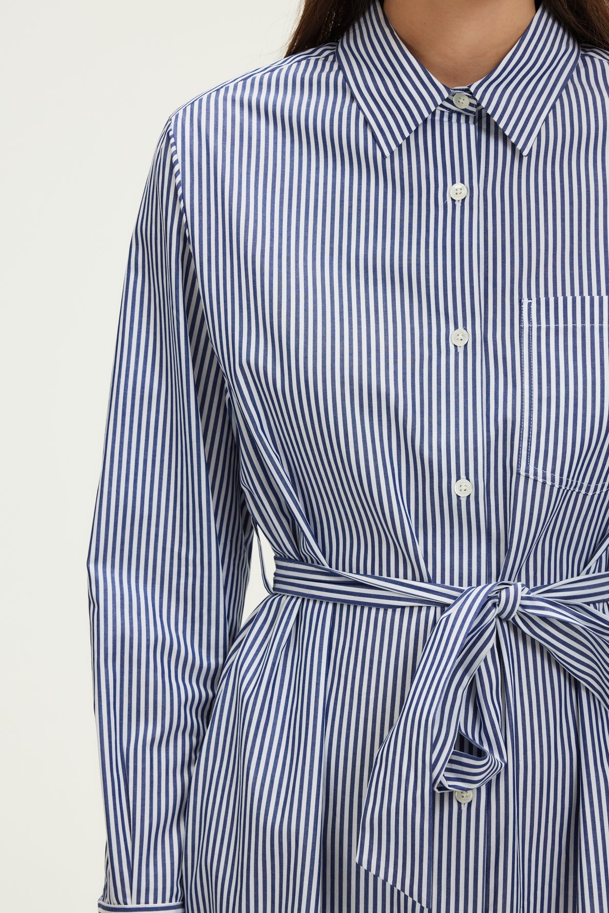 ROBE CHEMISE RAYEE POLINA By PABLO DE DAREL