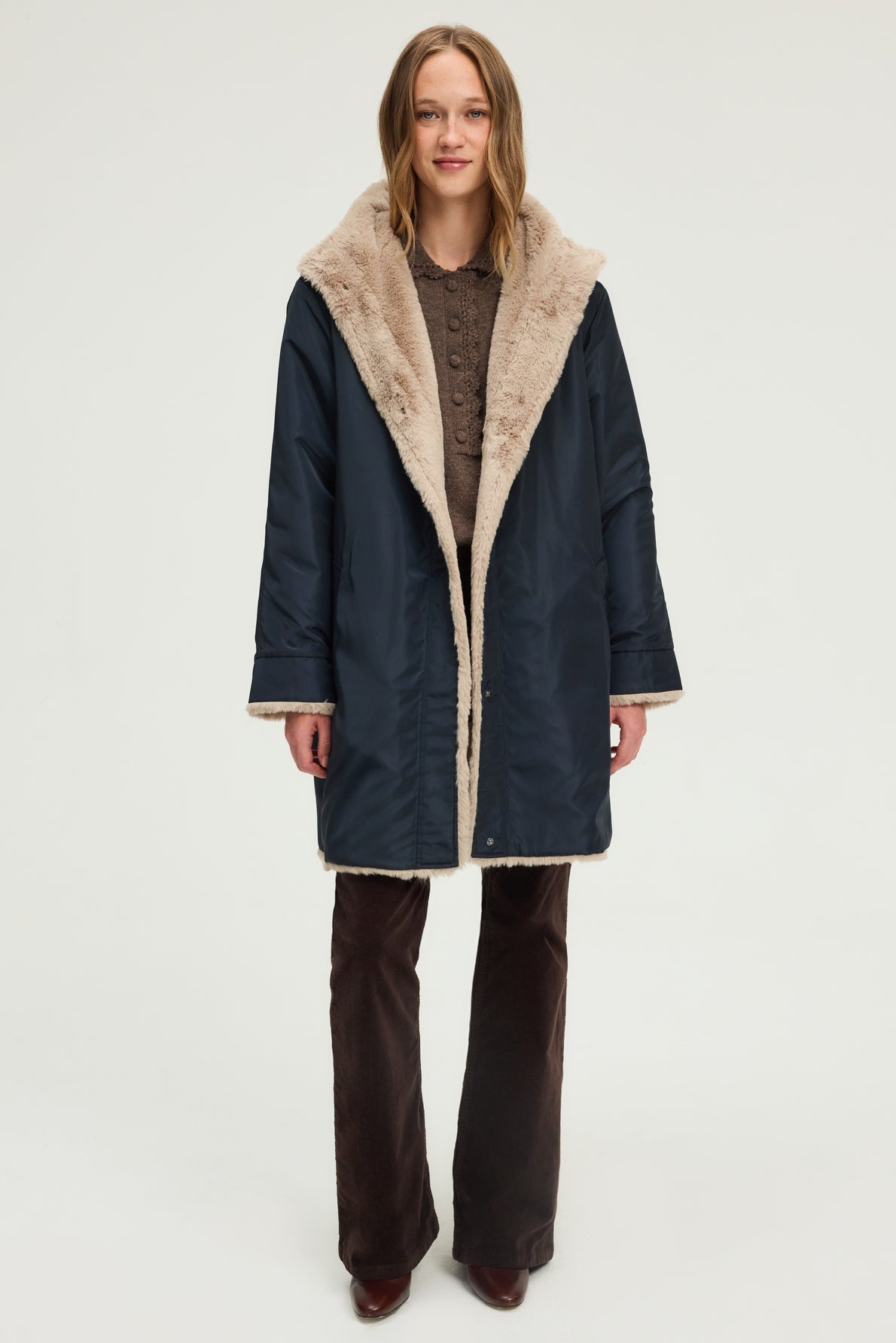 MANTEAU REVERSIBLE MAVELA By PABLO
