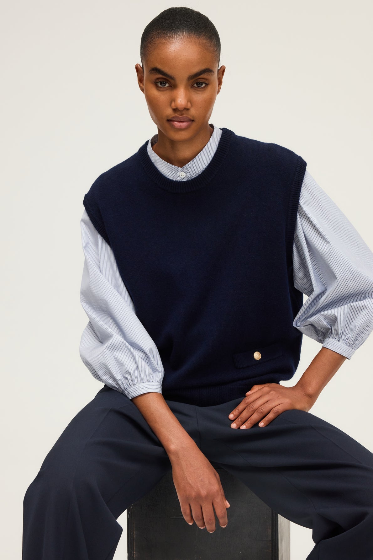 PULL SANS MANCHE ERMINA By PABLO