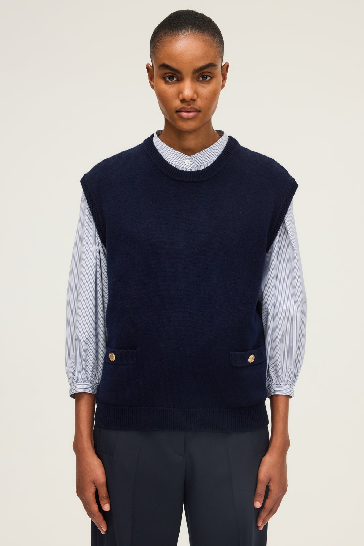 PULL SANS MANCHE ERMINA By PABLO