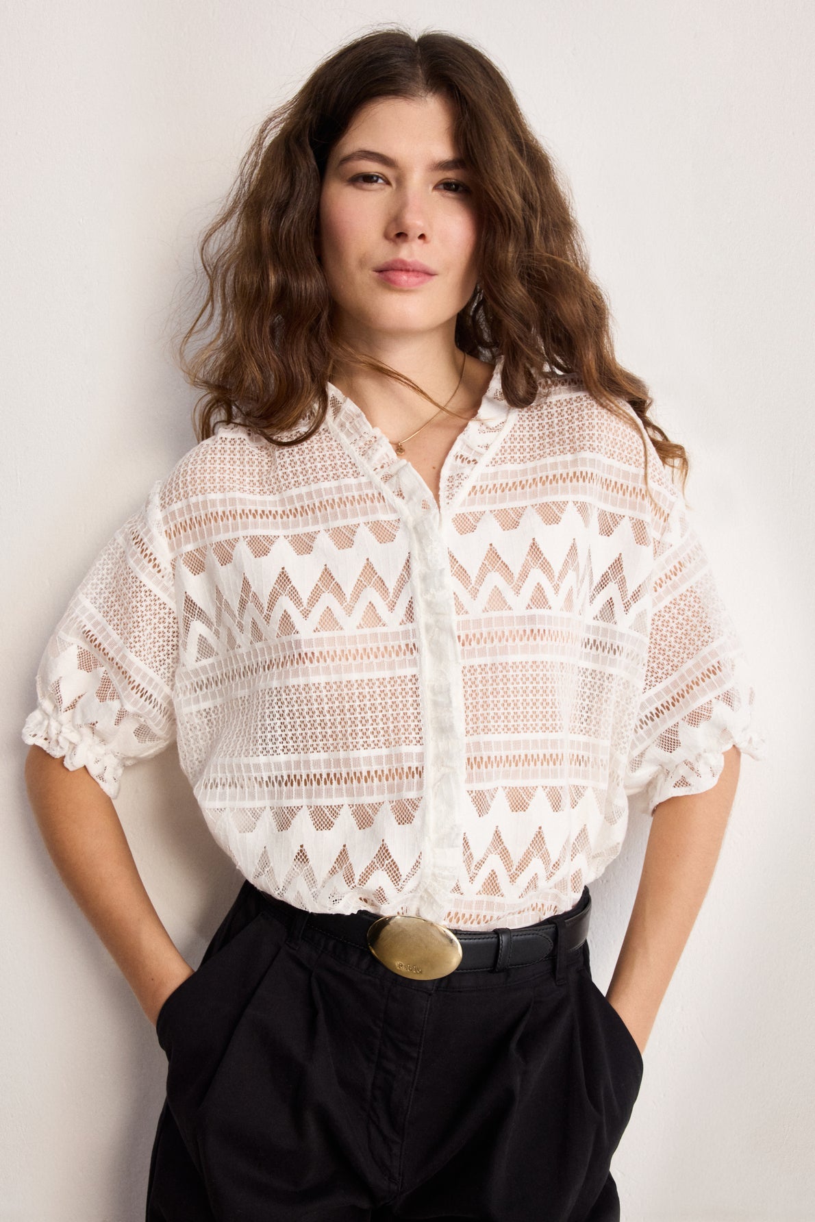 BLOUSE DENTELLE CAMIE By PABLO