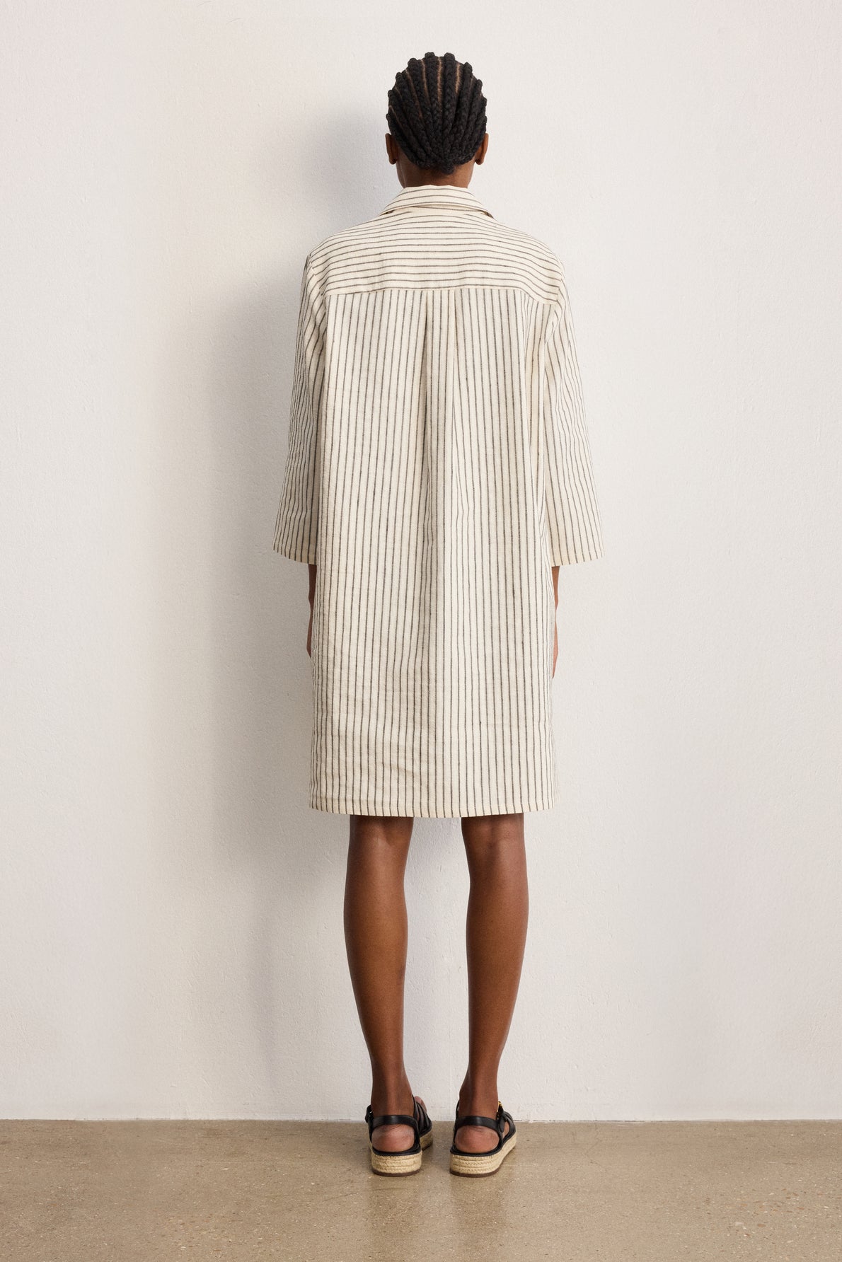 ROBE RAYURE COTON ALYA By PABLO