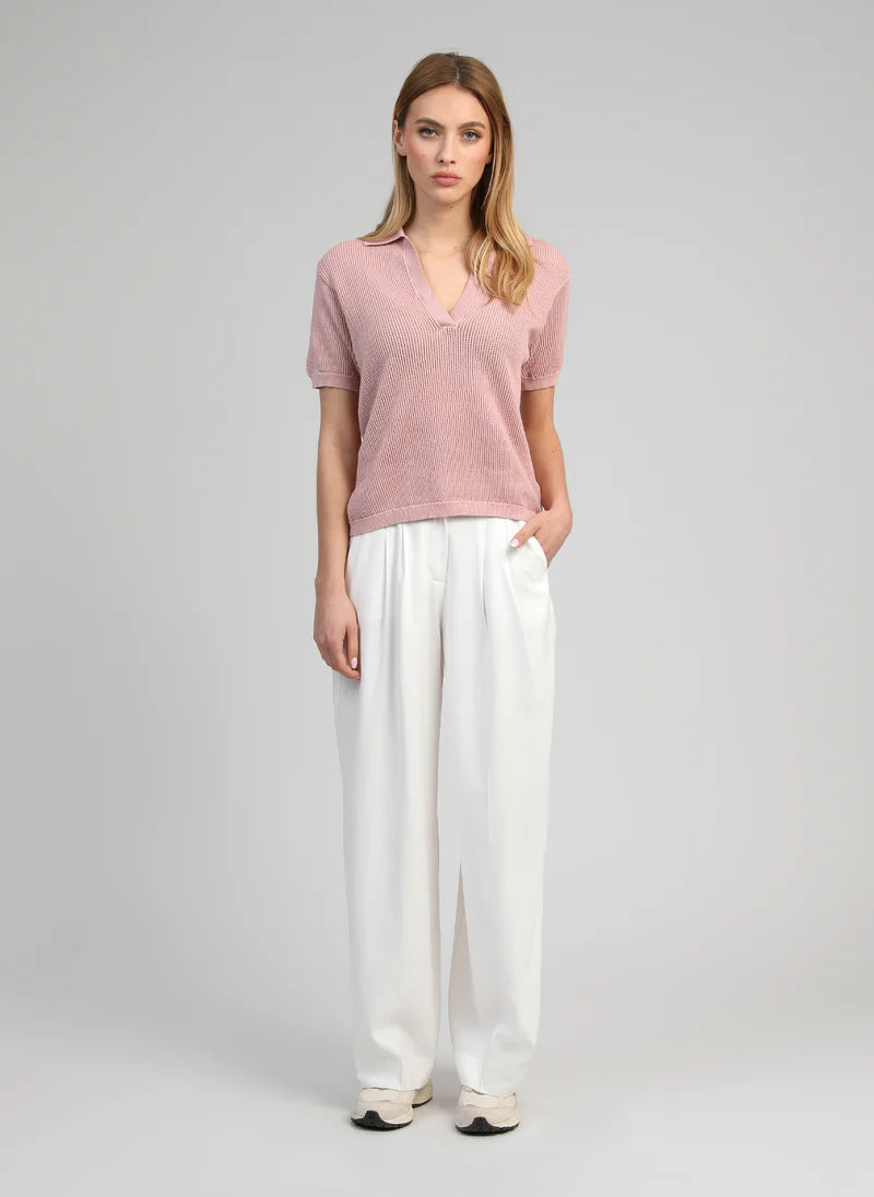 PANTALON TOILE LARGE ELASTIC PEPY By ANGE - impulsion-boutique