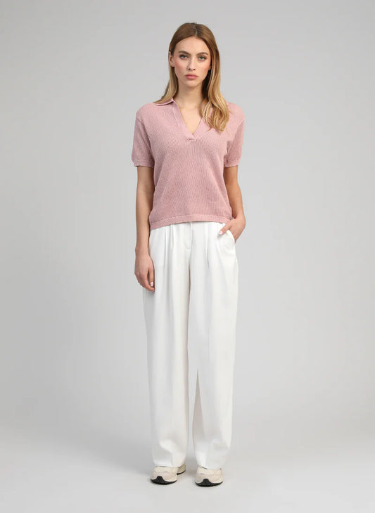 PANTALON TOILE LARGE ELASTIC PEPY By ANGE - impulsion-boutique