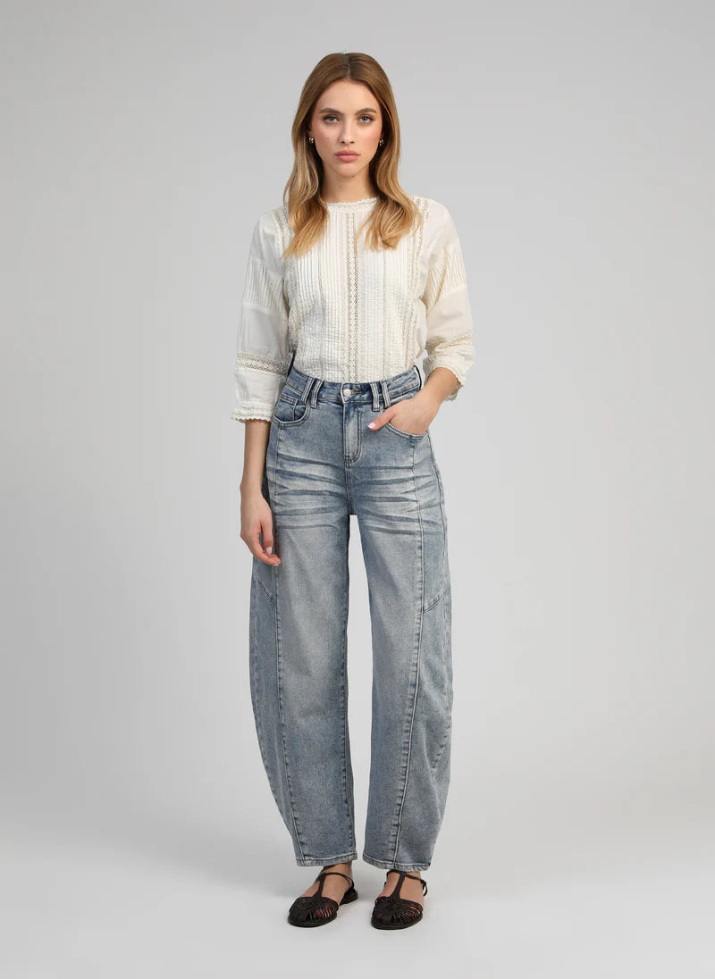 JEAN LARGE MOM PRIME By ANGE - impulsion-boutique