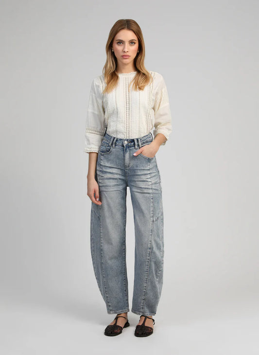 JEAN LARGE MOM PRIME By ANGE - impulsion-boutique