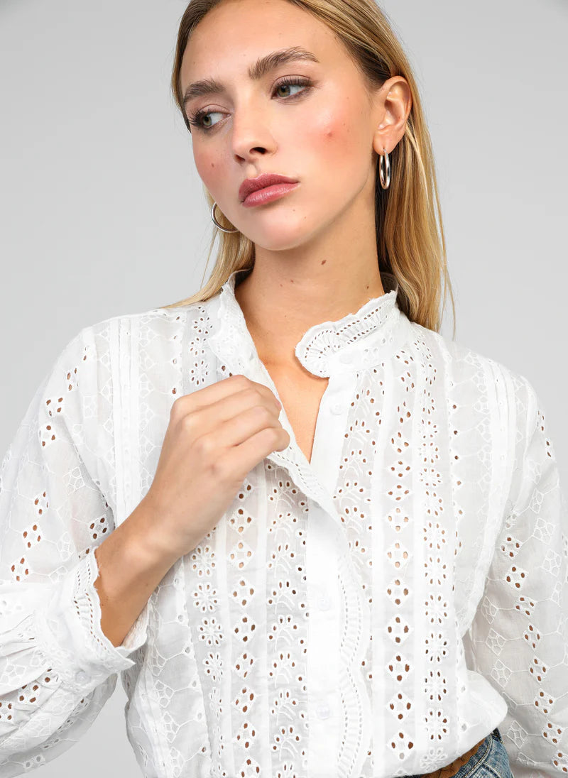 CHEMISE DENTELLES SADILEO By ANGE