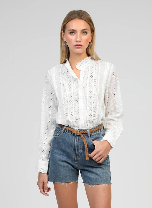 CHEMISE DENTELLES SADILEO By ANGE