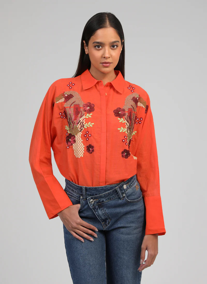 CHEMISE FLEUR SHANNYLA By ANGE