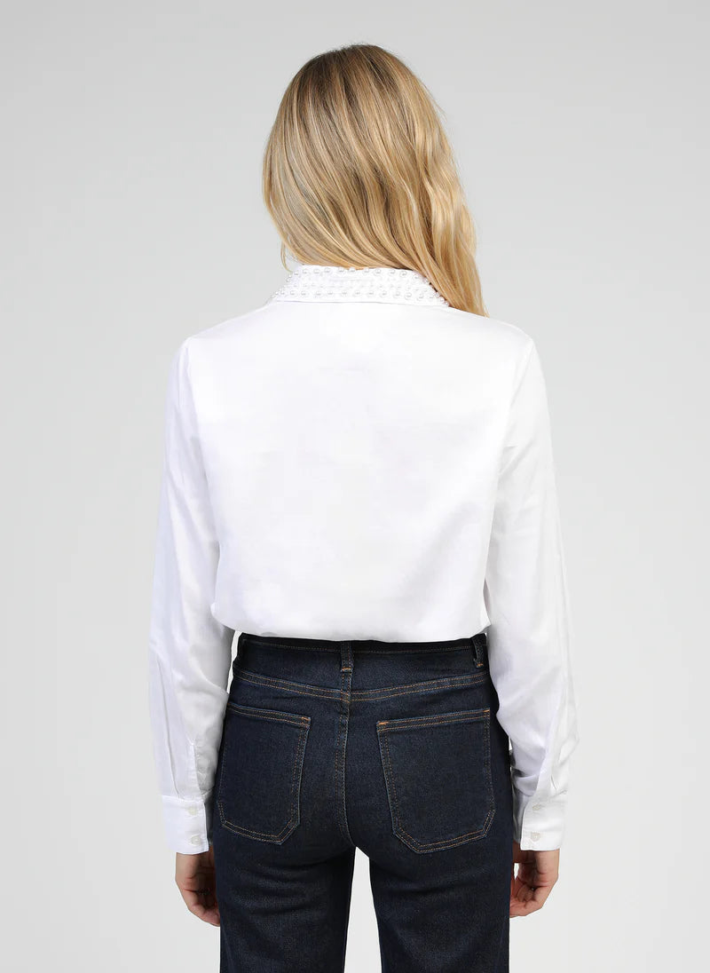 CHEMISE COL PERLE SIPERLA By ANGE