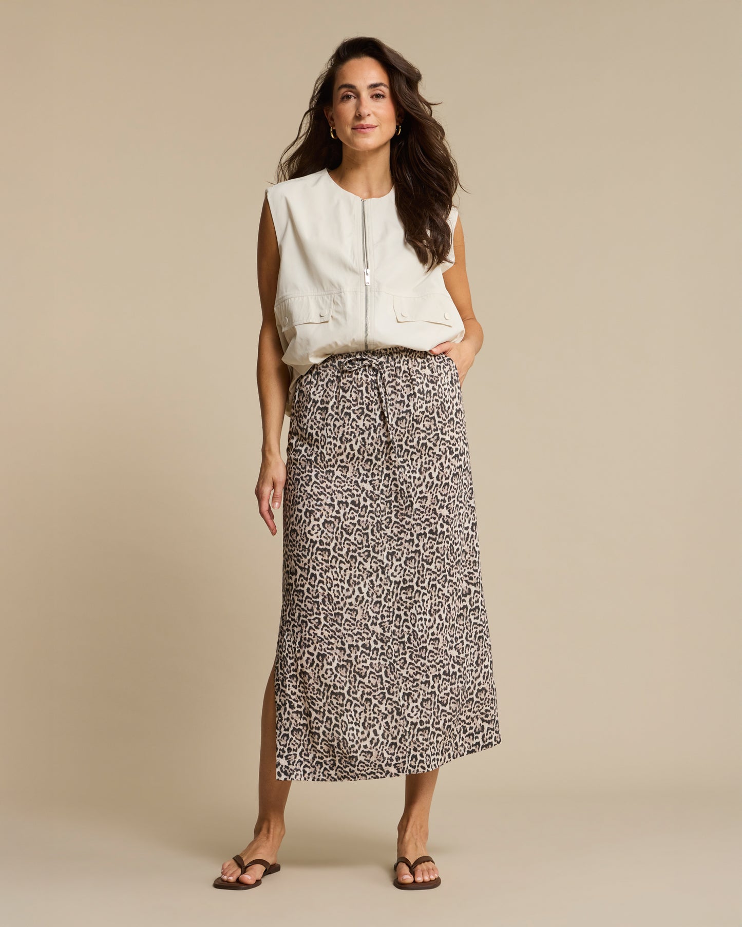 JUPE MOTIF FICELLE LIN SRB4881 By RED BUTTON