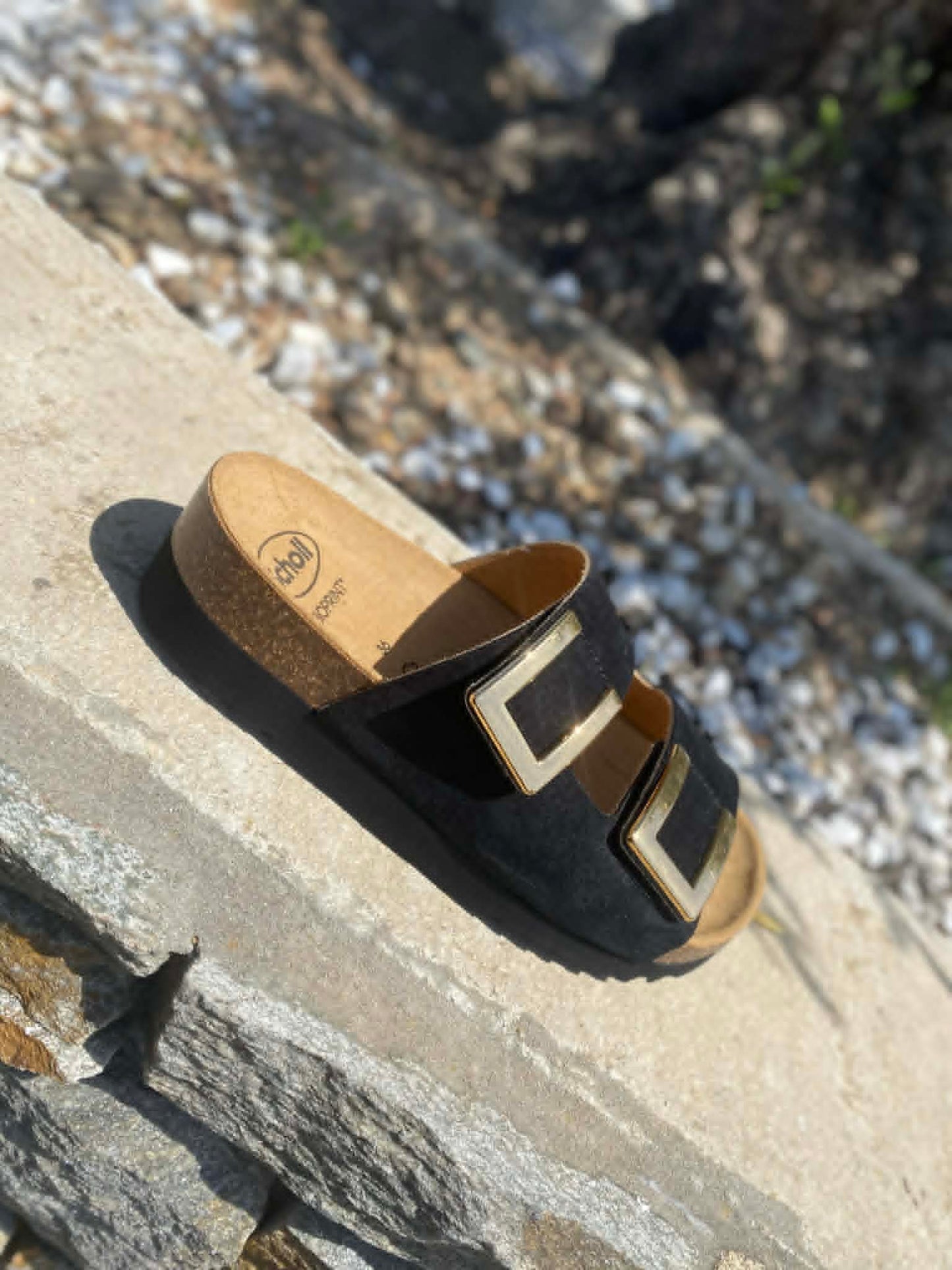 MULE DEUX BRIDES LEGER COMPENSE MONTEREY By SCHOLL