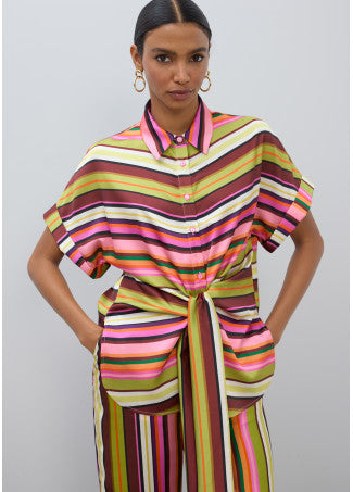 BLOUSE RAYURE LS261506 By LOLA CASADEMUT