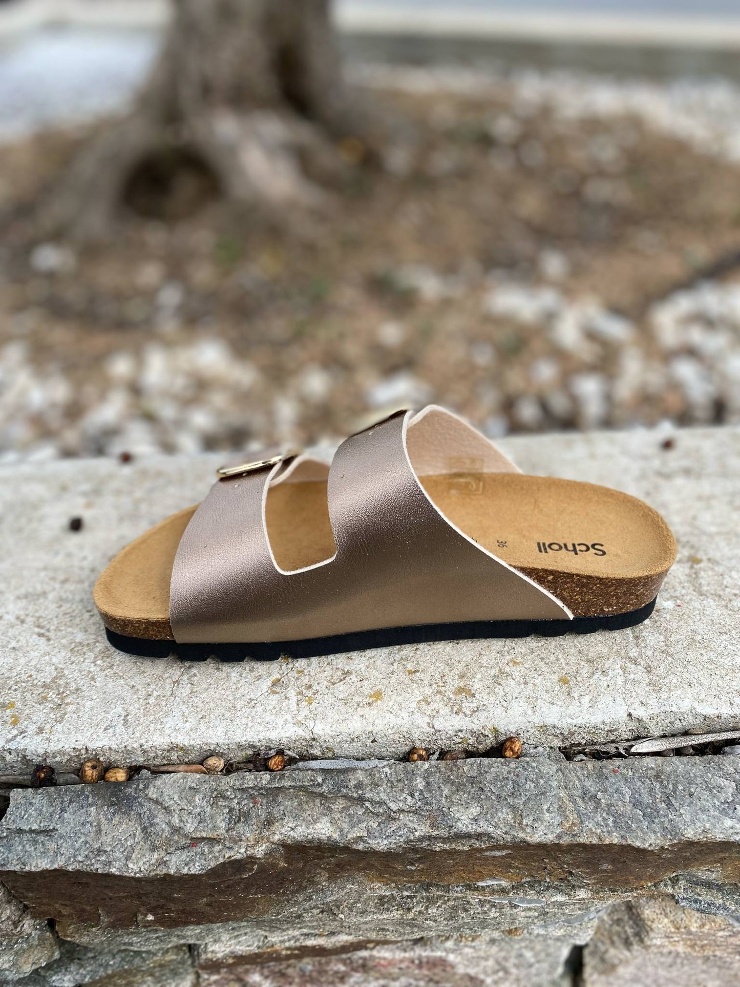 MULE DEUX BRIDES SATINEE JOSEPHINE By SCHOLL