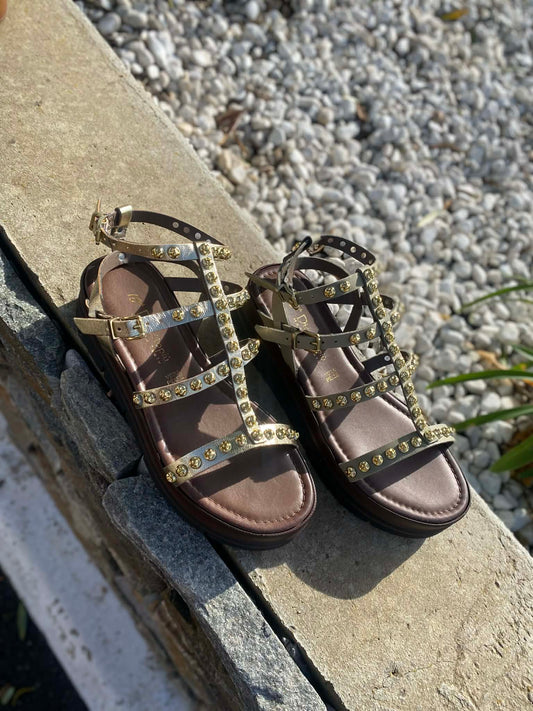 SANDALE PLATEFORME 9013P By 18+