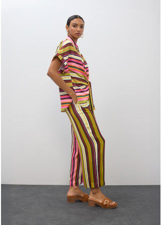 PANTALON RAYURE LS26024 By LOLA CASADEMUT