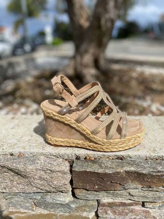 SANDALE COMPENSE V251289 By ALMA EN PENA