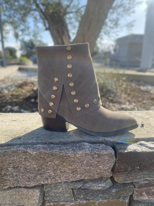 BOTTINE CUIR RETOURNEE SF2533 By TOSCABLU