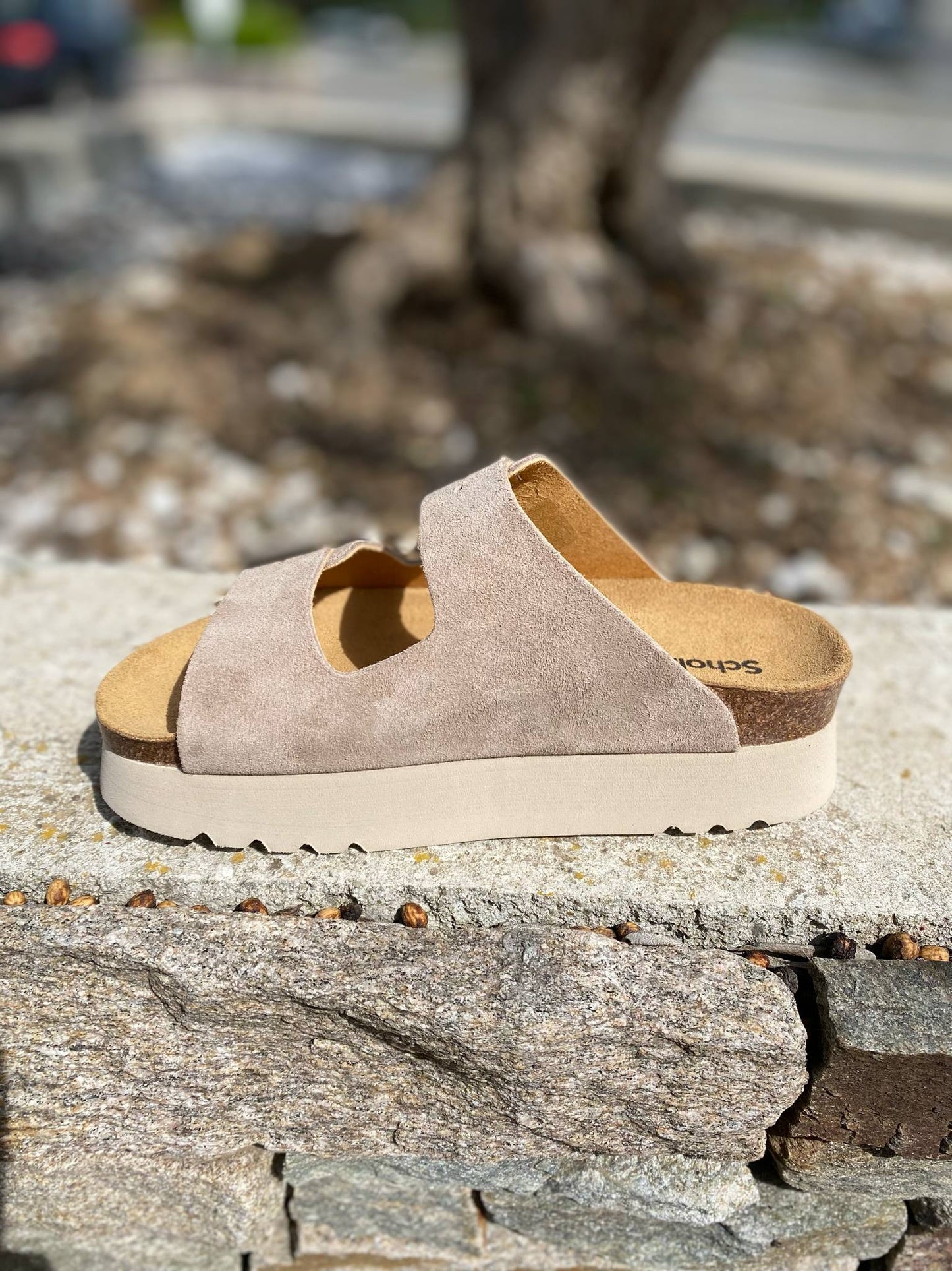 MULE DEUX BRIDES COMPENSEE LUCIE By SCHOLL
