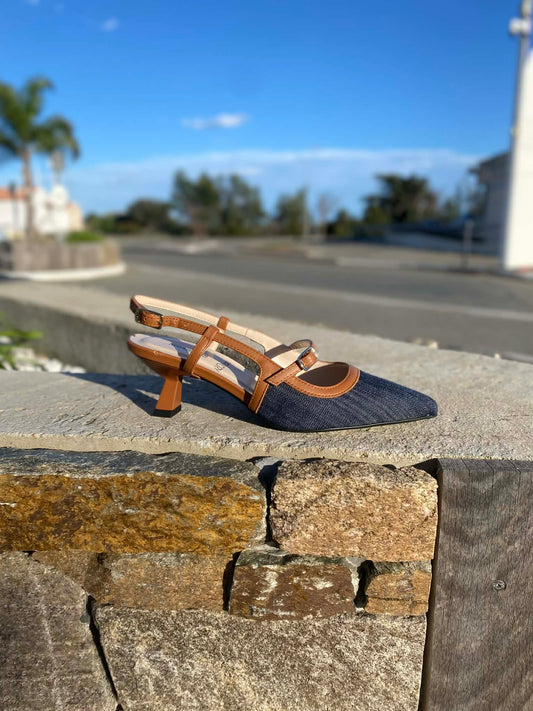 ESCARPIN DENIM E615470D By NERO GIARDINI - impulsion-boutique