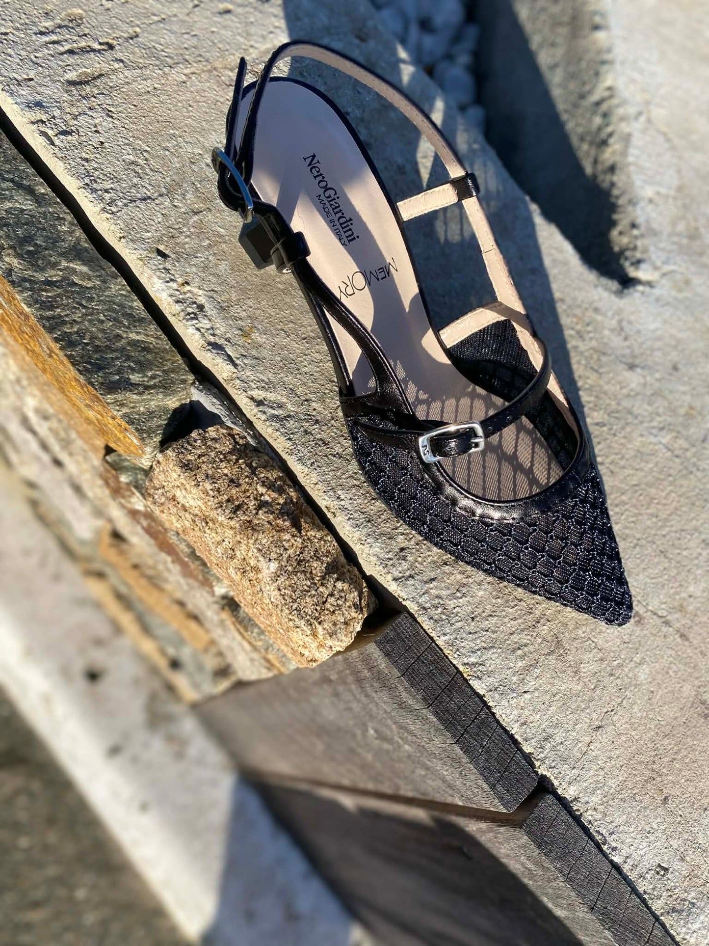 ESCARPIN RESILLE  E15473D By NERO GIARDINI - impulsion-boutique