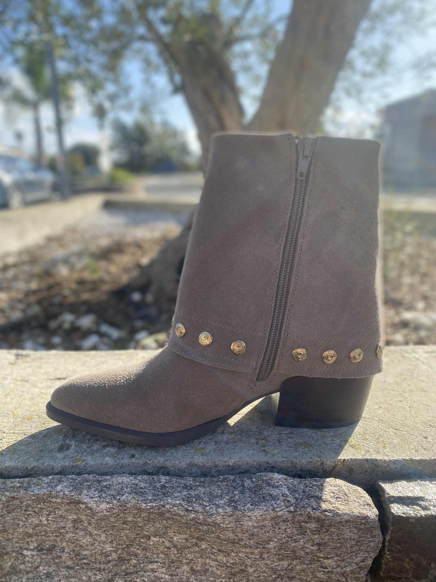 BOTTINE CUIR RETOURNEE SF2533 By TOSCABLU