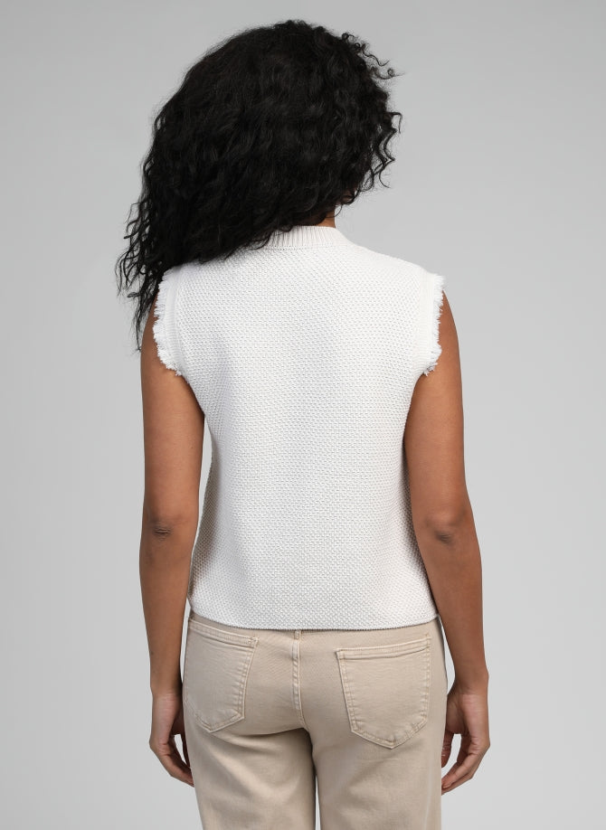 GILET S/MANCHE LEVAYANI By ANGE