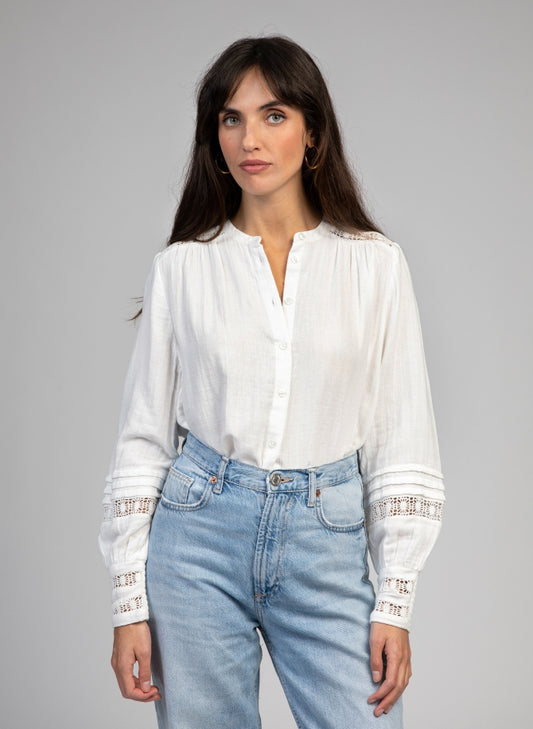 CHEMISE COL MAO SOJANY By ANGE