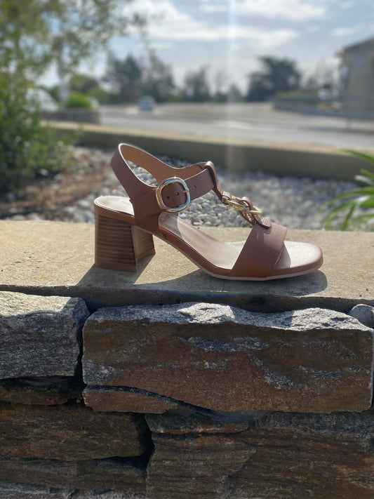 SANDALE PETIT TALON E615870D By NERO GIARDINI