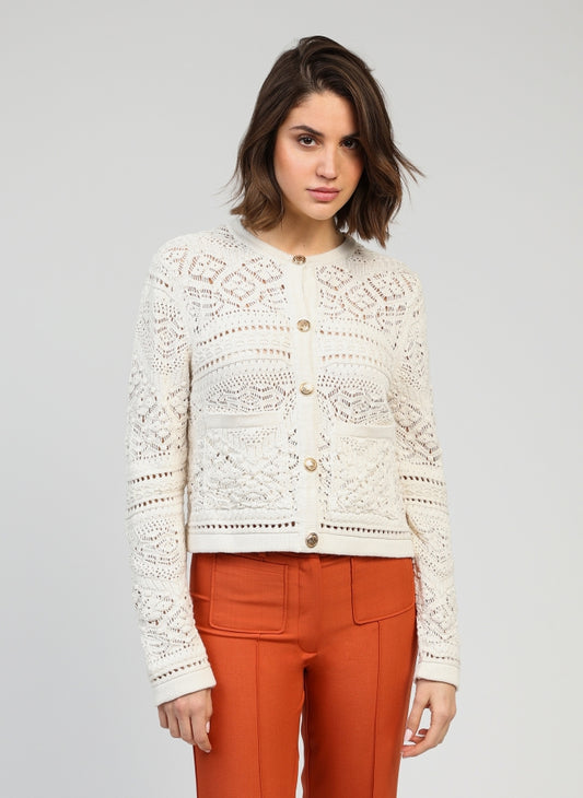GILET MAILLE VEFITI By ANGE